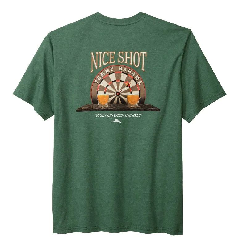 Shop the latest styles in men’s fashion – don’t miss out on these deals!  Tommy Bahama Big & Tall Between The Ryes Pocket T-Shirt - Green Meadow Heather