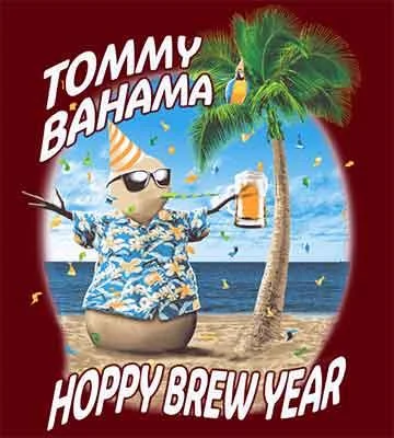 Grab your favorites before they’re gone – men’s clothing at great prices.  Tommy Bahama Big & Tall Hoppy Brew Year T-Shirt - Ruby Wine Heather