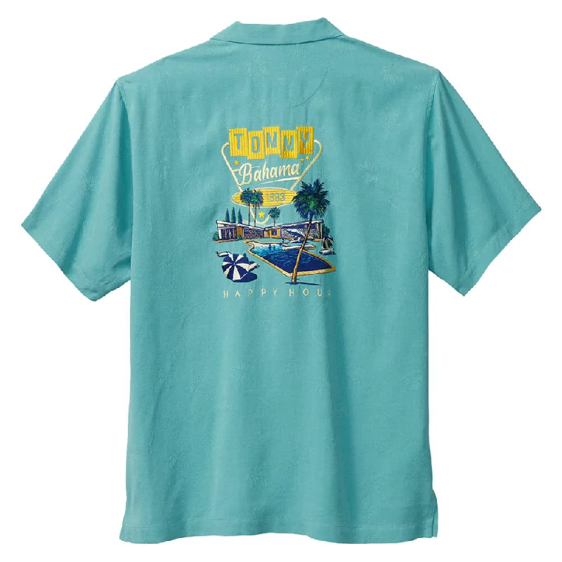 Shop stylish clothing for less – Great deals this week only. Tommy Bahama Big & Tall Retro Lounge Camp Shirt - Como Blue Shop stylish clothing for less – Great deals this week only. Tommy Bahama Big & Tall Retro Lounge Camp Shirt - Como Blue