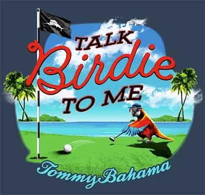 Time to upgrade your wardrobe – shop men’s fashion on sale.  Tommy Bahama Big & Tall Talk Birdie To Me Pocket T-Shirt - Navy