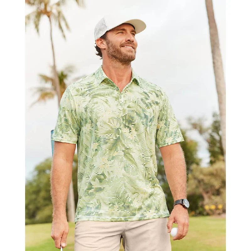 Fresh clothing styles are here – Shop now for exclusive discounts!  Tommy Bahama Coasta Wave Lush Lines Polo Shirt - Beach Grass