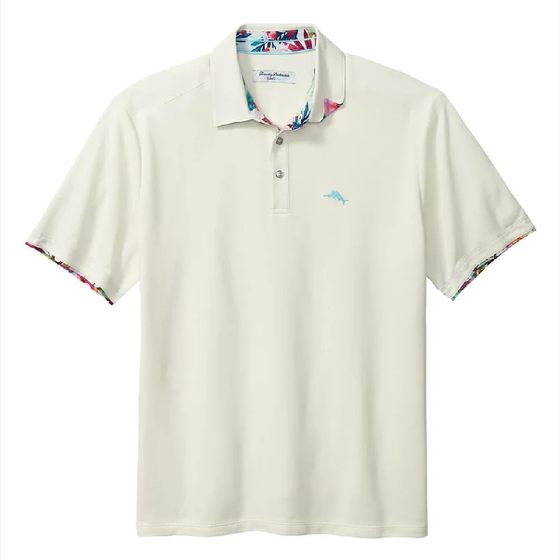 Affordable clothing for men and women – Shop today for big savings.  Tommy Bahama Garden of Hope & Courage Five O'Clock Polo Shirt - Vintage White