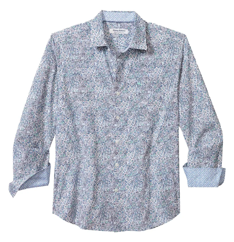 Flash sale alert! Shop fashion-forward clothing at discounted prices. Tommy Bahama IslandZone Sarasota Stretch Blue Flora Sport Shirt - Glass Bead Blue Flash sale alert! Shop fashion-forward clothing at discounted prices. Tommy Bahama IslandZone Sarasota Stretch Blue Flora Sport Shirt - Glass Bead Blue