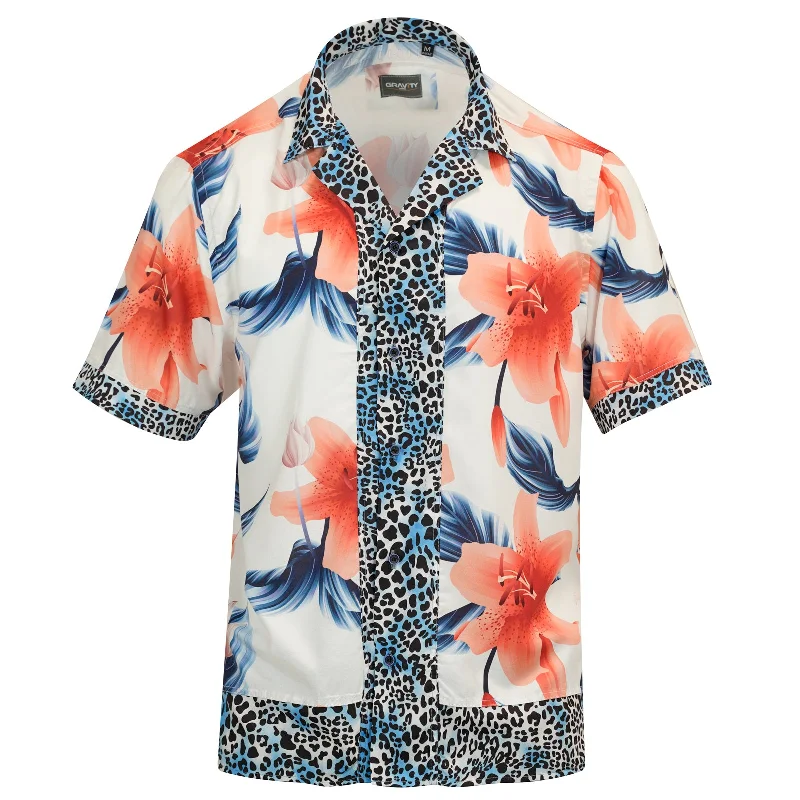 Shop new arrivals in clothing and save up to 60% off select items.  TROPICAL LEOPARD SHORT SLEEVE SHIRT