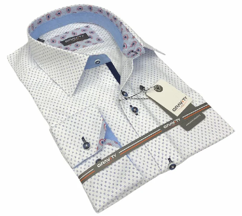 Shop affordable clothing for every season – Big savings this weekend only!  PRESTON WHITE LONG SLEEVE SPORT SHIRT