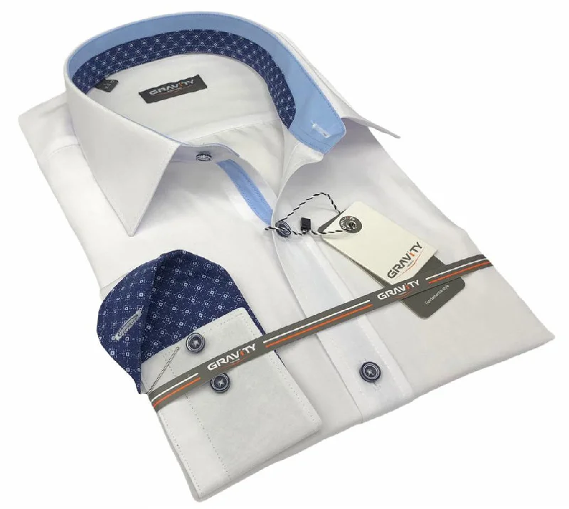 Men’s fashion sale – new deals added every day!  KENNEDY WHITE LONG SLEEVE SPORT SHIRT
