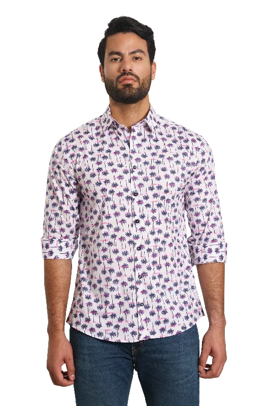 Shop smart, save big – men’s clothing sale on now!  White Palms Long Sleeve Shirt Th-2880