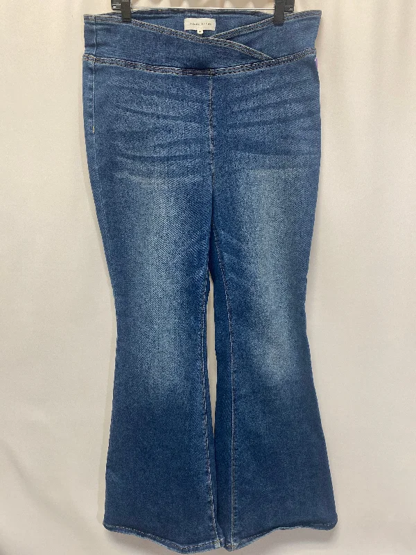 Limited-time offer – Shop top-rated clothing with massive discounts!  Blue Denim Jeans Boot Cut Risen, Size 1x