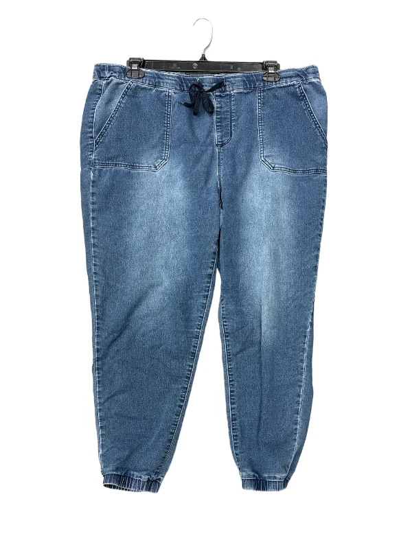 Huge savings on popular clothing styles –  Blue Denim Jeans Cropped 1822 Denim, Size 16w
