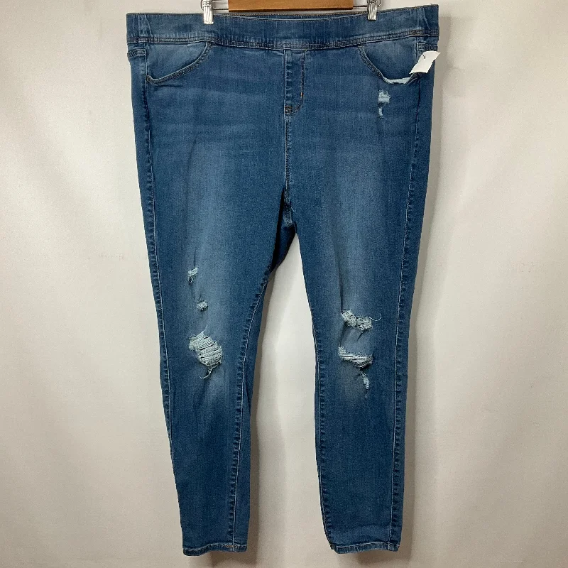 Shop affordable clothing for less – Big discounts online now.  Blue Denim Jeans Jeggings Torrid, Size 4x