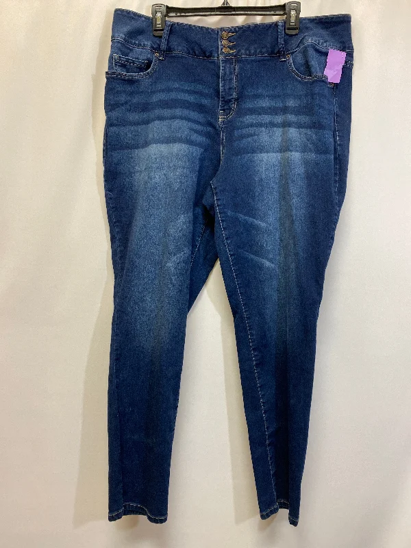 Get ready for your next season with amazing savings on all clothing.  Blue Denim Jeans Skinny Royalty, Size 18w