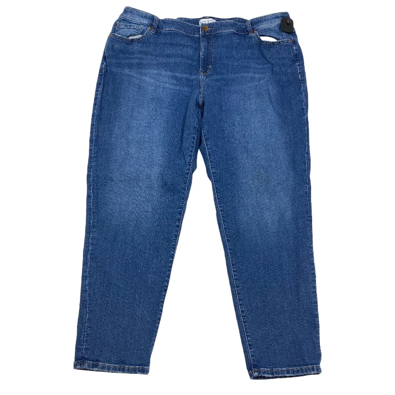 Shop affordable and stylish clothing – Limited-time discounts.  Blue Denim Jeans Straight Lane Bryant, Size 22