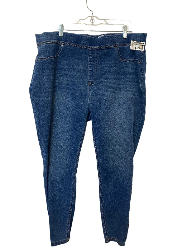 Men’s fashion just got more affordable – shop now!  Blue Jeans Skinny Terra & Sky, Size 1x