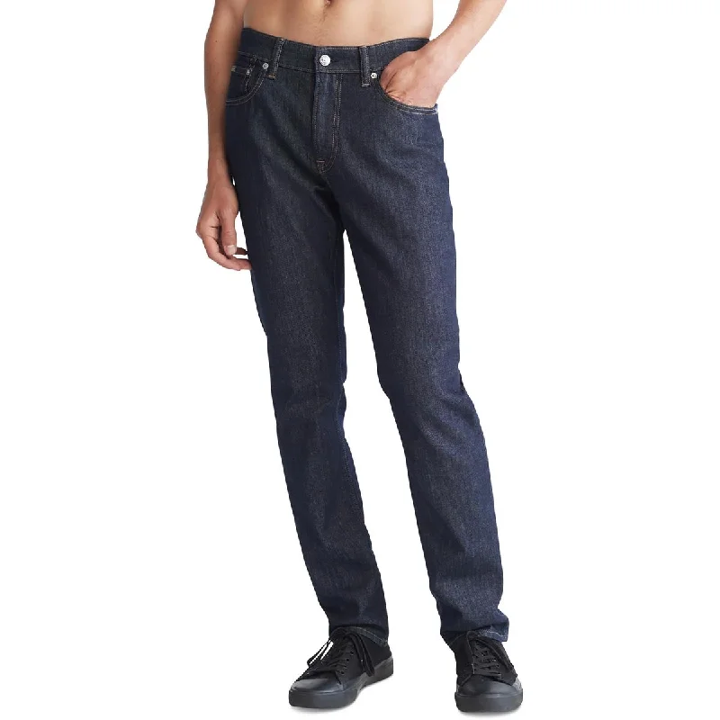 Get 25% off select men’s clothing when you shop online!  Calvin Klein Jeans Mens Stretch Straight Slim Jeans