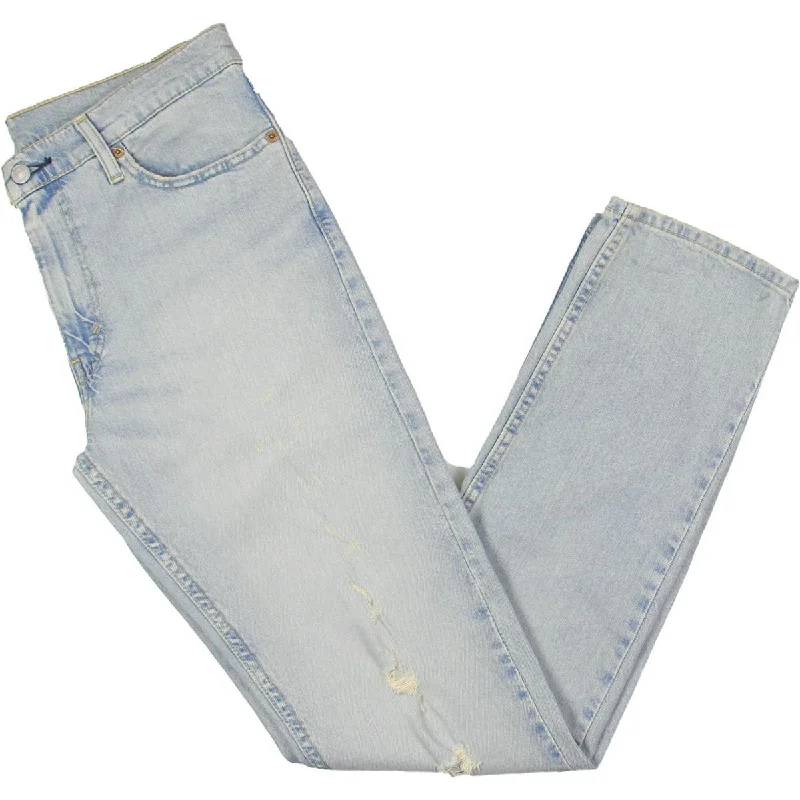 Blue Distressed