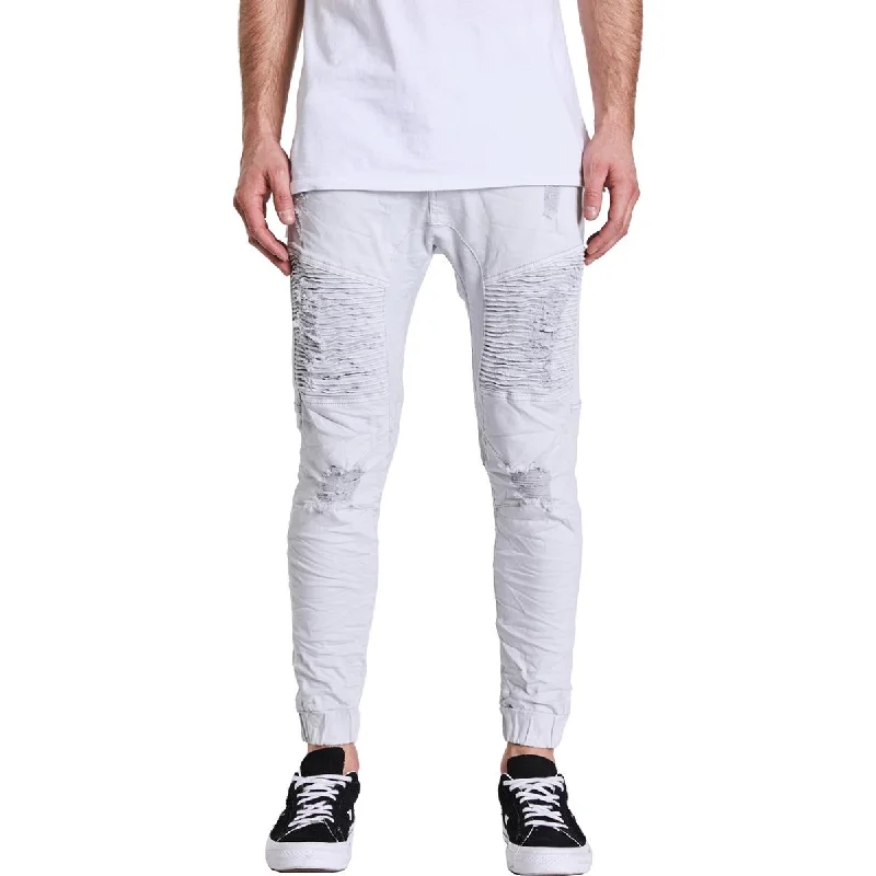 Shop affordable clothing for men  – Up to 60% off!  NXP Mens Destroyer Denim Mid-Rise Jogger Jeans
