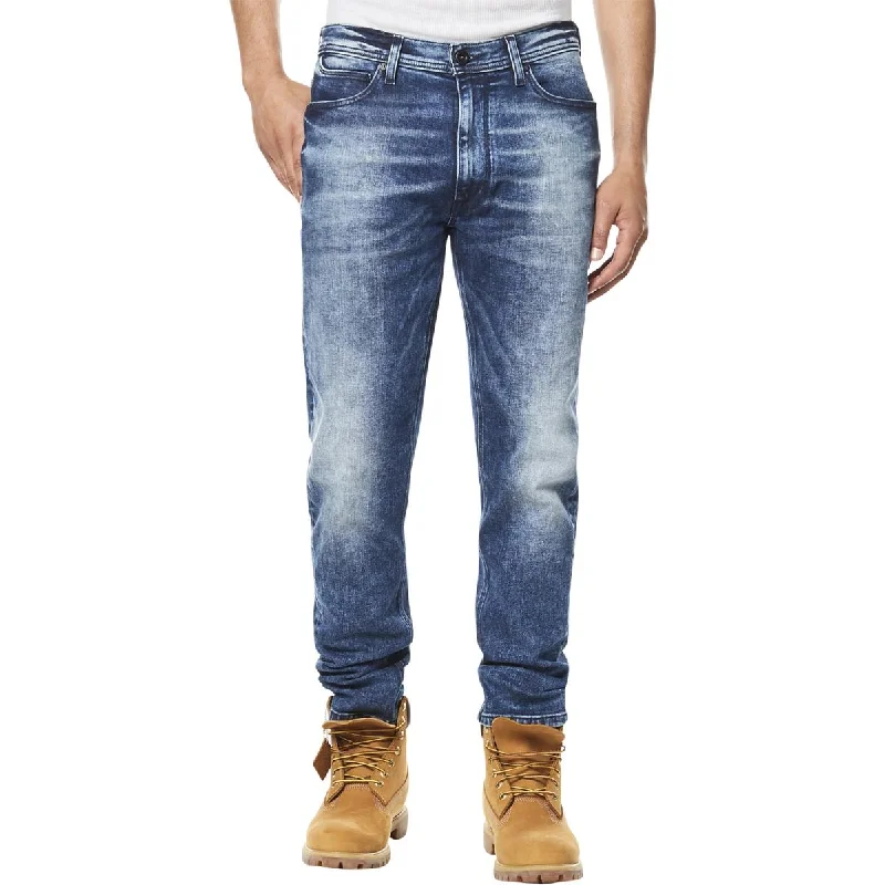 Update your look for less with men’s clothing on sale.  Sean John Mens Athletic Fit Faded Tapered Leg Jeans