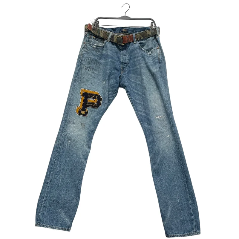 Upgrade your look with stylish, affordable men’s clothing.  POLO RALPH LAUREN/Straight Pants/36/Denim/BLU/rugby