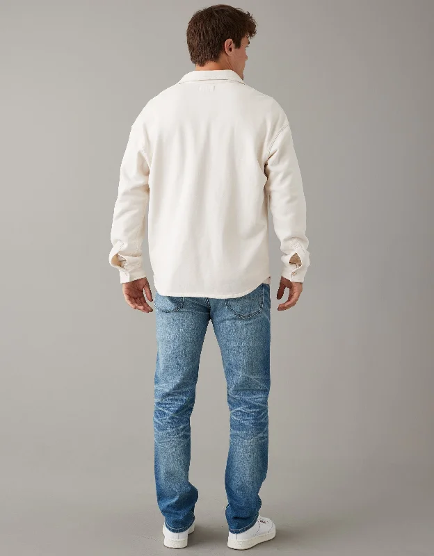 Shop clothing essentials at a fraction of the price –  AE AirFlex+ Distressed Athletic Straight Jean