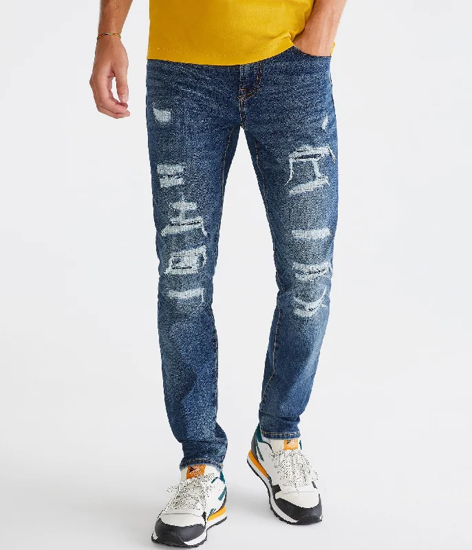 Shop affordable clothing – Limited-time only!  Aeropostale  Skinny Premium Max Stretch Jean With Coolmaxar Technology