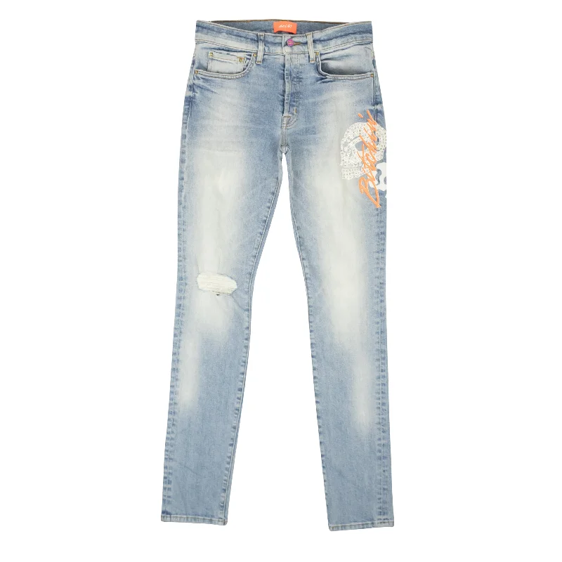 Find your perfect fit at the best prices – Clothing deals now on sale.  Bossi Embroidered Jeans - Blue