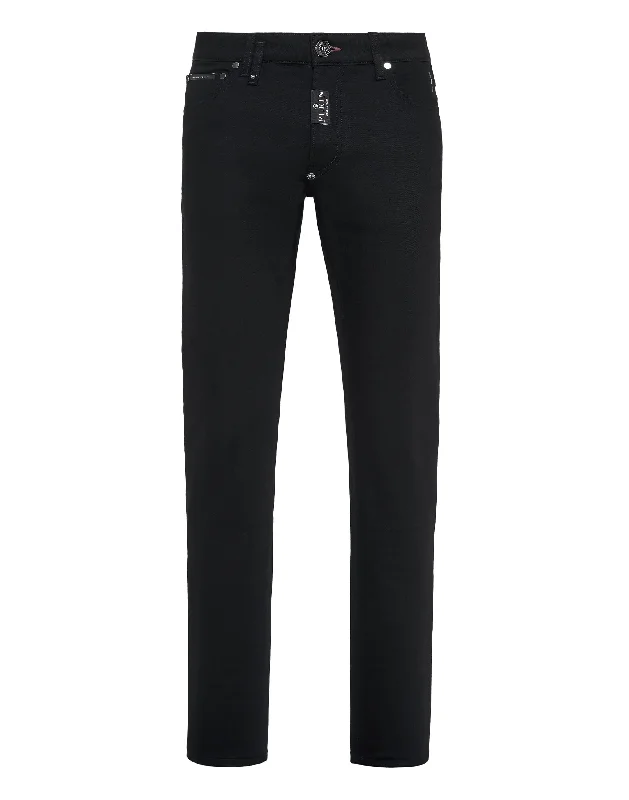Hurry, the best deals on men’s fashion won’t last long!  Denim Trousers Super Straight Cut Premium Hexagon