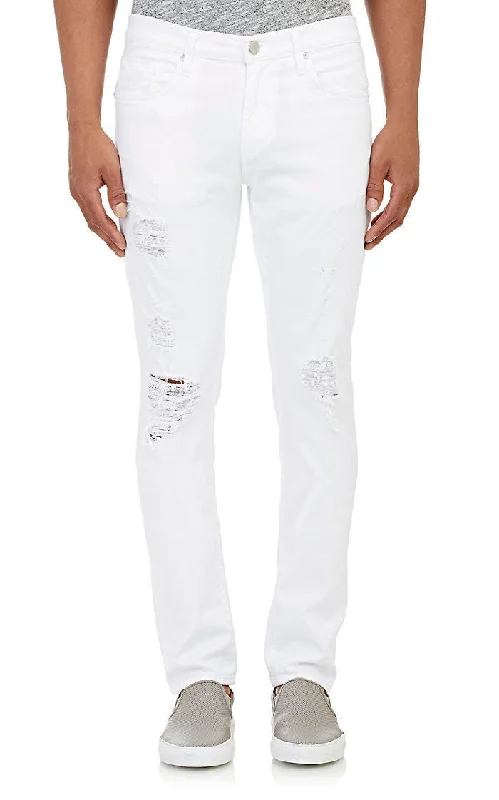 Exclusive offers on the latest clothing styles for men . J Brand Men's Tyler White Solace Distressed Slim Fit Jeans Exclusive offers on the latest clothing styles for men . J Brand Men's Tyler White Solace Distressed Slim Fit Jeans
