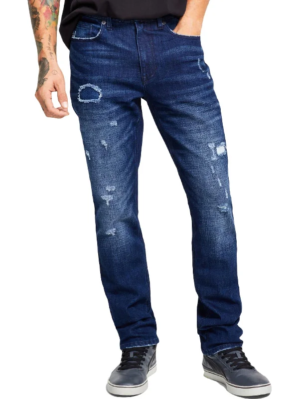 – Shop trendy clothing now.  Mens Denim High Rise Straight Leg Jeans