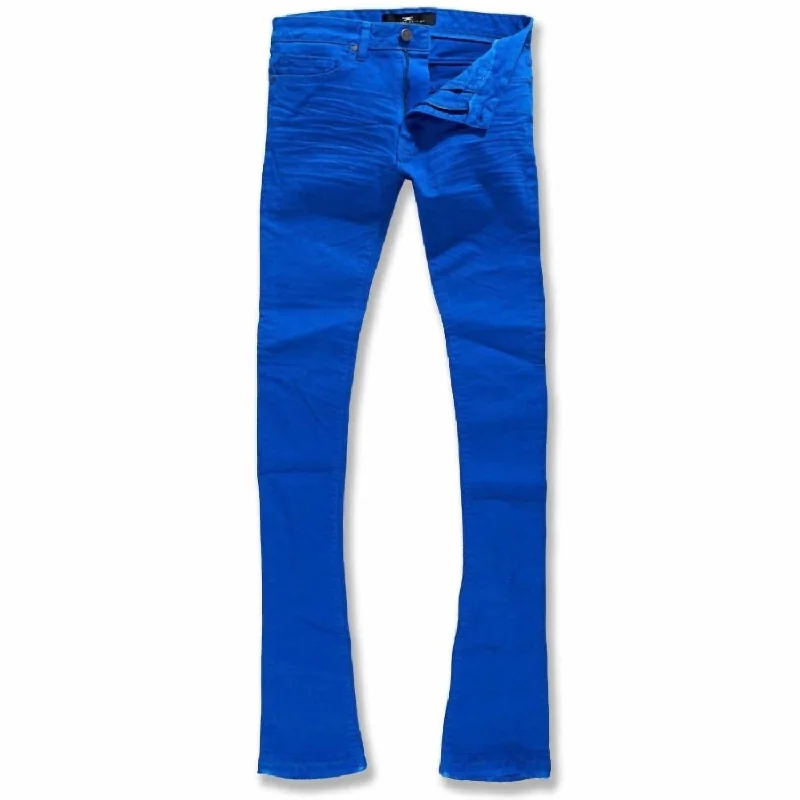Shop men’s and women’s fashion at unbeatable prices today!  Men's Martin Stacked Kingsbridge Denim Jean In Royal