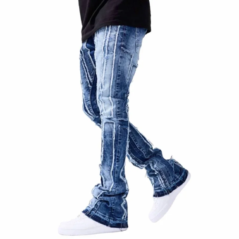Don’t miss out – Limited-time   Men's Ross Stacked Brazen Denim Jean In Medium Blue