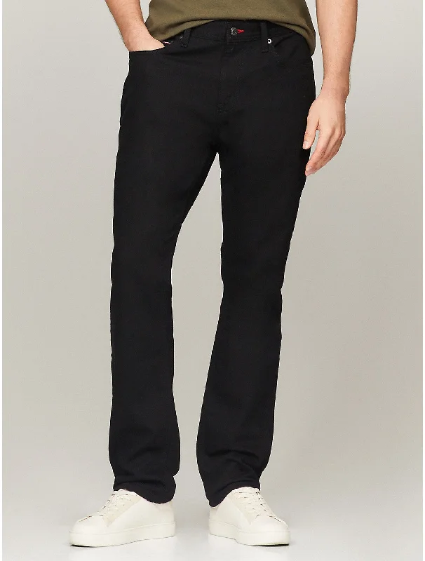 Shop stylish  fashion – Get huge savings on men’s clothing.  Tommy Hilfiger Men's Black Straight Fit Jean