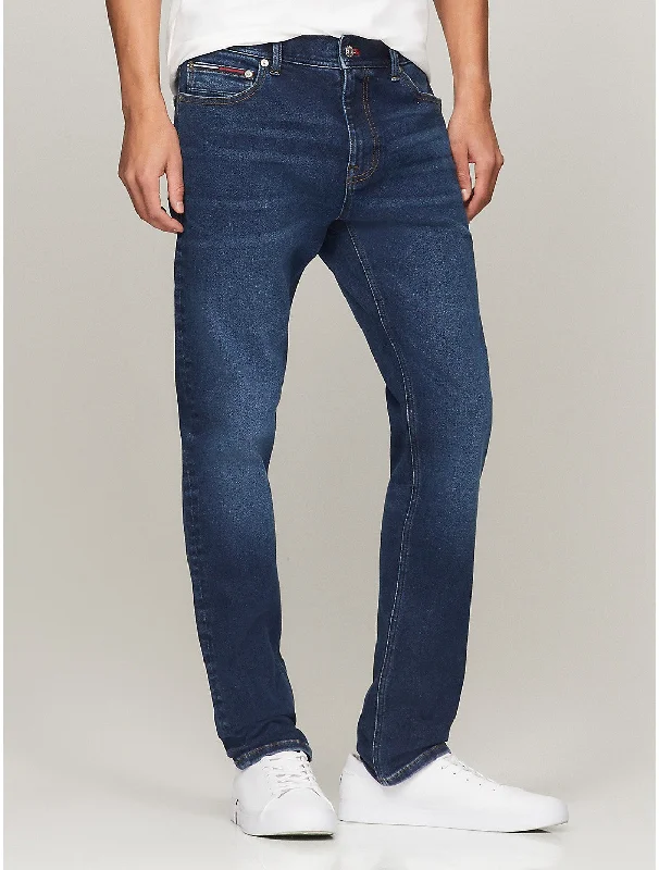 Shop stylish, comfortable men’s clothing at discounted prices.  Tommy Hilfiger Men's Slim Fit Dark Wash Jean