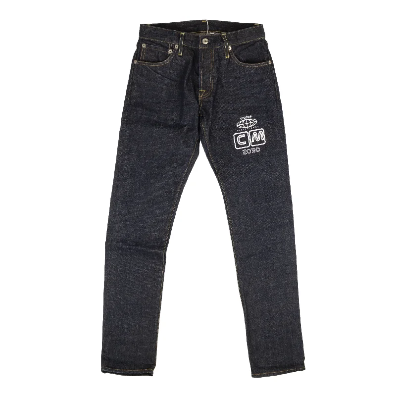 Get the latest styles in clothing – Shop now for unbeatable deals.  Visitor On Earth Logo Jeans - Navy Blue