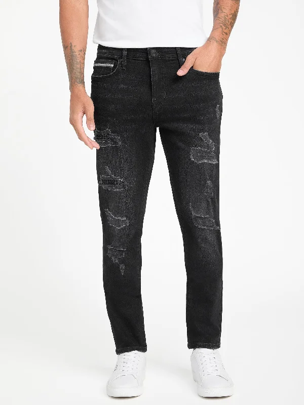 Don’t miss these deals – men’s fashion essentials for less.  Zaid Destroyed Skinny Jeans