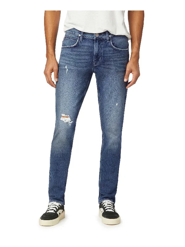 Shop affordable and stylish clothing – Limited-time discounts.  Zev Mens Ripped Dark Wash Skinny Jeans