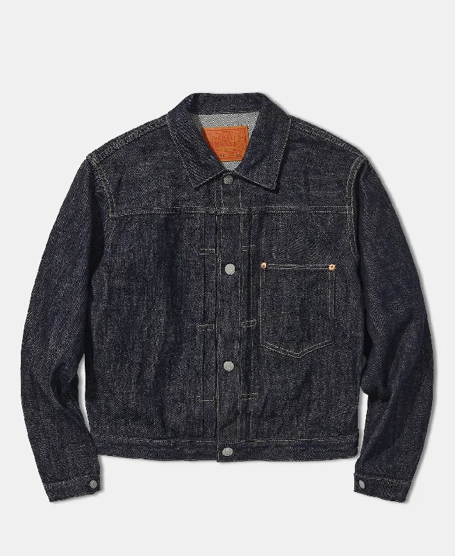 Shop trendy clothing at amazing prices – exclusive deals!  1950s Type I Cropped Denim Jacket