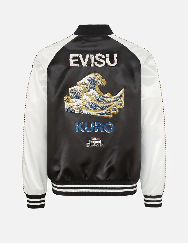Save big on men’s casual wear – today only!  立体海浪刺绣断面夹克 