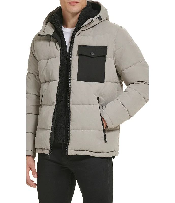 Get 25% off select men’s clothing when you shop online! Color Block Mixed Media Puffer Get 25% off select men’s clothing when you shop online! Color Block Mixed Media Puffer