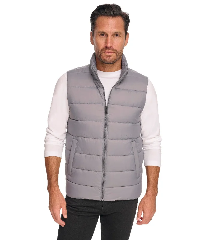 Men’s wardrobe essentials now at unbeatable prices.  Puffer Vest
