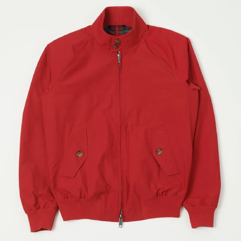 Flash sale alert! Shop fashion-forward clothing at discounted prices.  Baracuta G9 'Baracuta Cloth' Harrington Jacket - Chilli Pepper