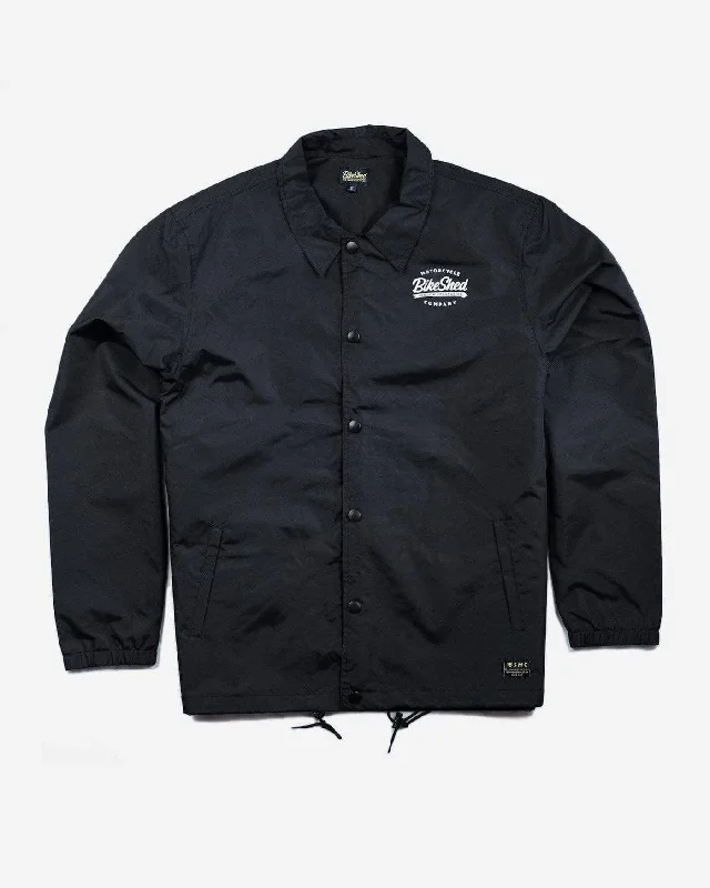 Shop new arrivals in clothing and save up to 60% off select items. BSMC Company Coach Jacket - Black Shop new arrivals in clothing and save up to 60% off select items. BSMC Company Coach Jacket - Black