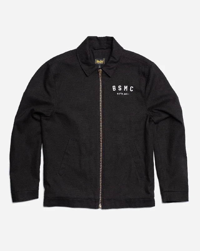 Shop new arrivals in clothing and save –  BSMC ESTD. Canvas Jacket - Black