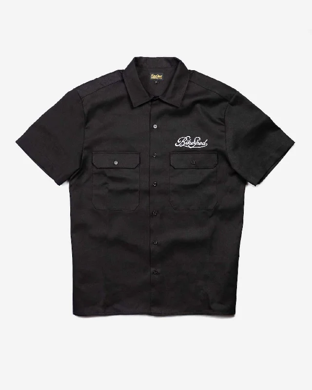 Clearance sale – shop men's clothing at discounted prices!  BSMC Garage Shirt - Black/White