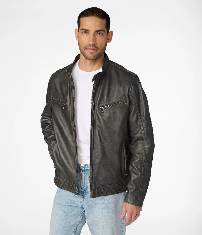 Limited-time offer!  Brent Leather Jacket