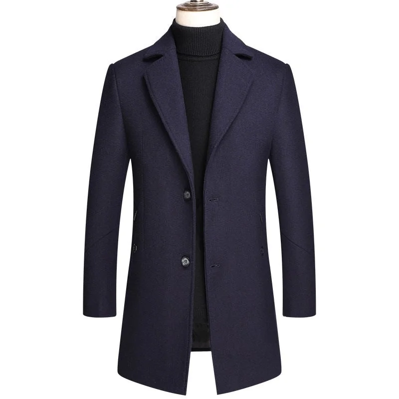 Shop the ultimate men’s clothing sale – incredible prices on your favorite styles.  Gentleman Classic Thicken Wool Pea Coat