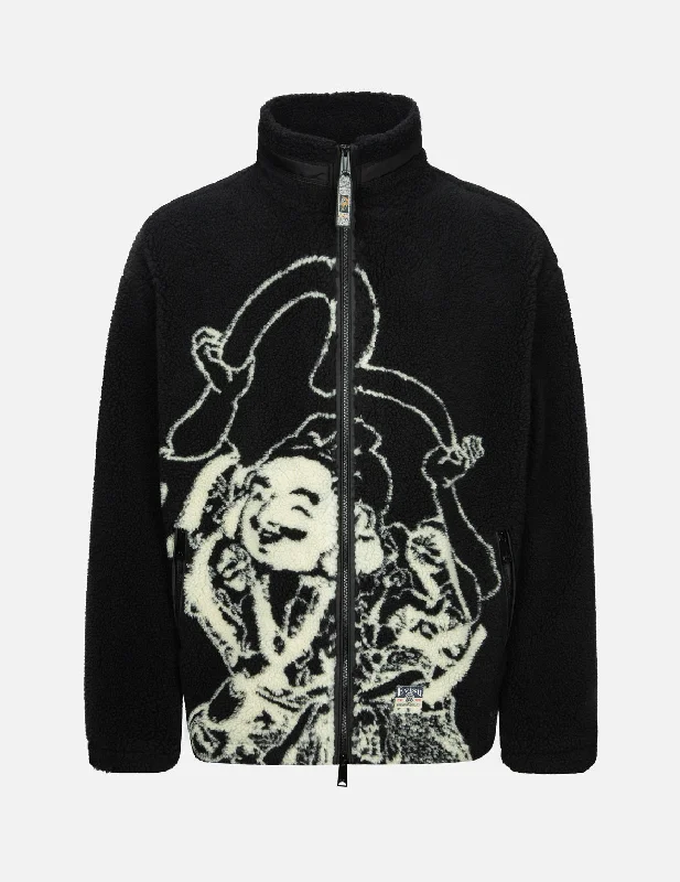 Huge deals on men’s clothing – Limited-time only!  佛头和海鸥提花宽版休闲羔羊绒外套