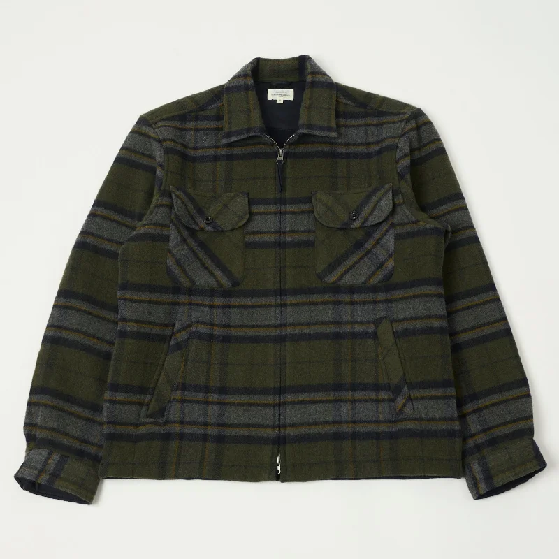 Get 20% off your first order of men’s fashion.  Hartford 'Dusty' Woven Jacket - Forest Green