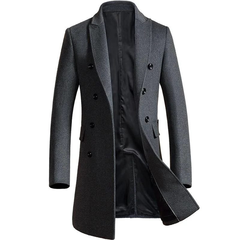 Shop stylish fashion – Get huge savings on men’s clothing. Gentlemen Slim Double Breasted Wool Coat Shop stylish fashion – Get huge savings on men’s clothing. Gentlemen Slim Double Breasted Wool Coat