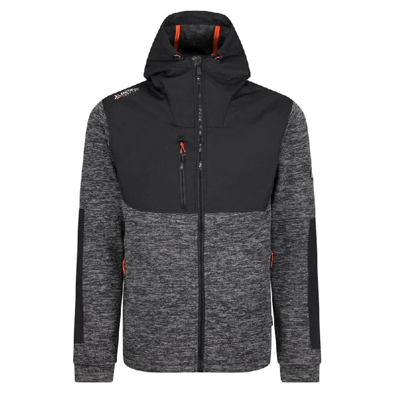 Upgrade your look with stylish, affordable men’s clothing.  Regatta TRF624 Heist Hybrid Hooded Jacket