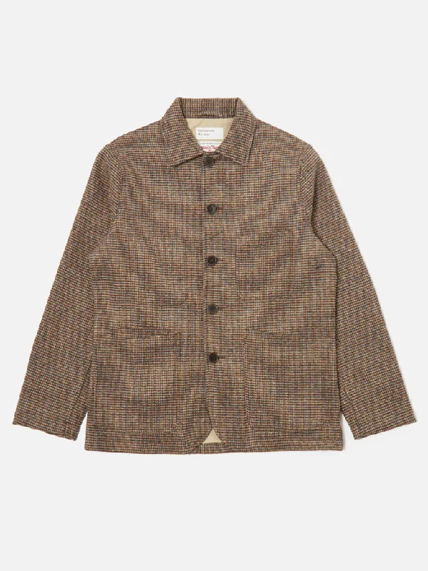 Shop men’s clothing for all seasons – Save big today! Universal Works Harris Tweed Bakers Jacket in Brown Shop men’s clothing for all seasons – Save big today! Universal Works Harris Tweed Bakers Jacket in Brown
